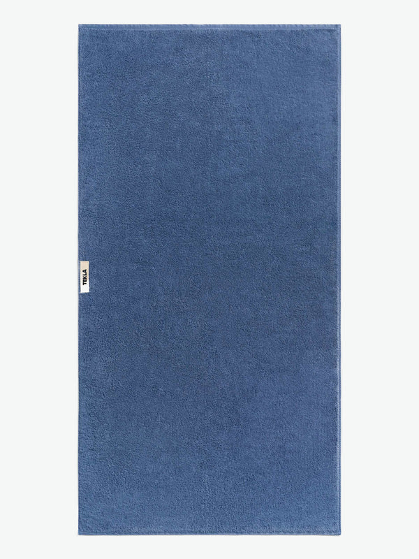 Stoy Terry Towel In Storm Blue