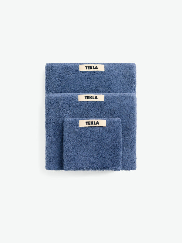 stoy Terry Towel in Storm Blue