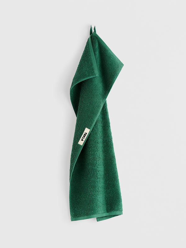 Stoy Terry Towel In Teal Green