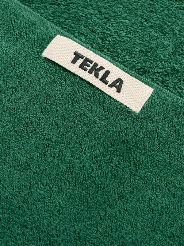 Stoy Terry Towel In Teal Green