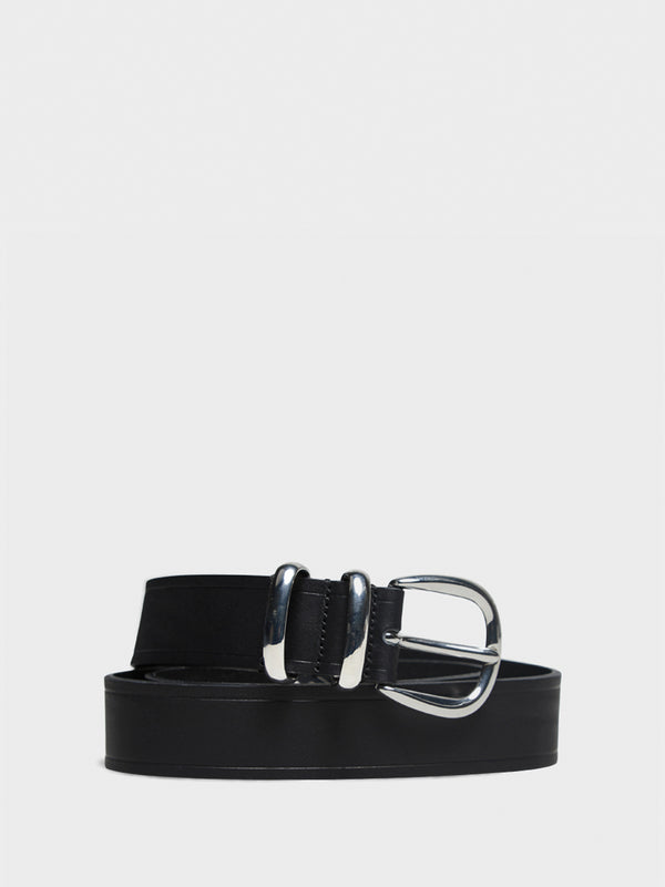 stoy Tip End Belt 3 5cm in Black