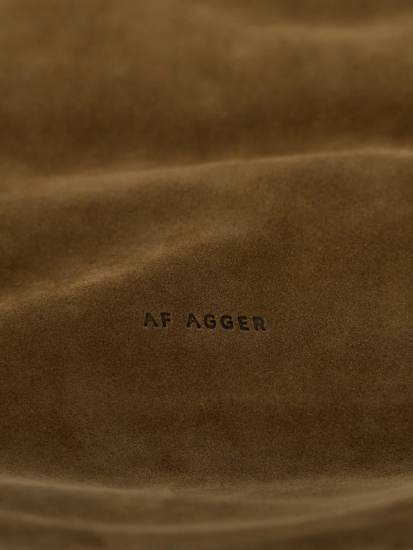 Stoy Tote Bag Crosta In Brown Crosta