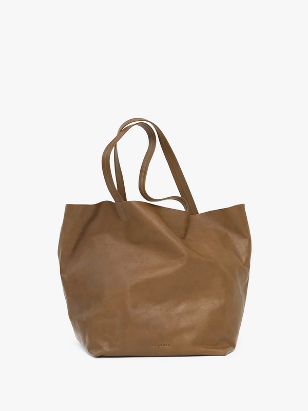 stoy Tote bag Leather in Brown