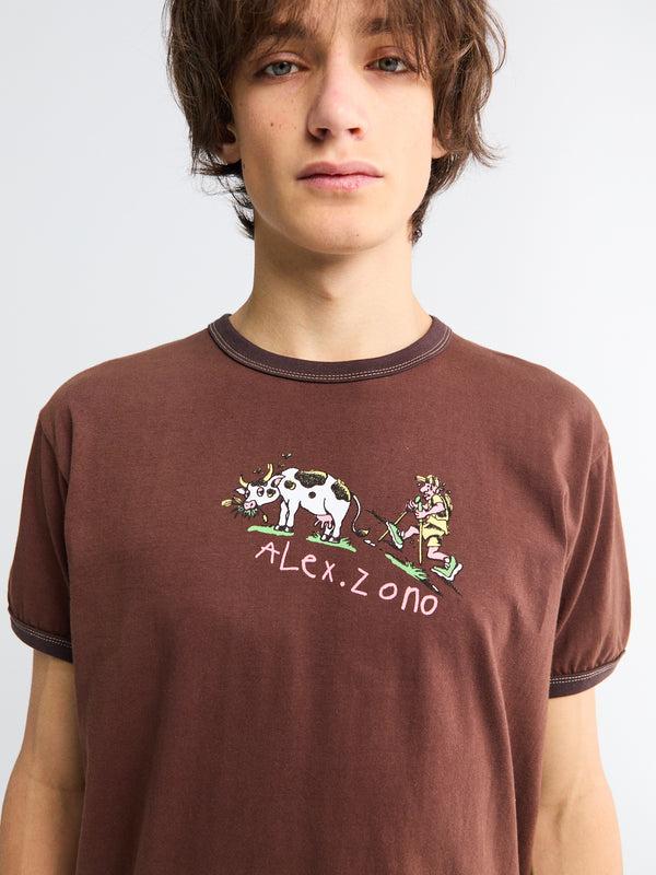 Stoy Trail Tee In Brown