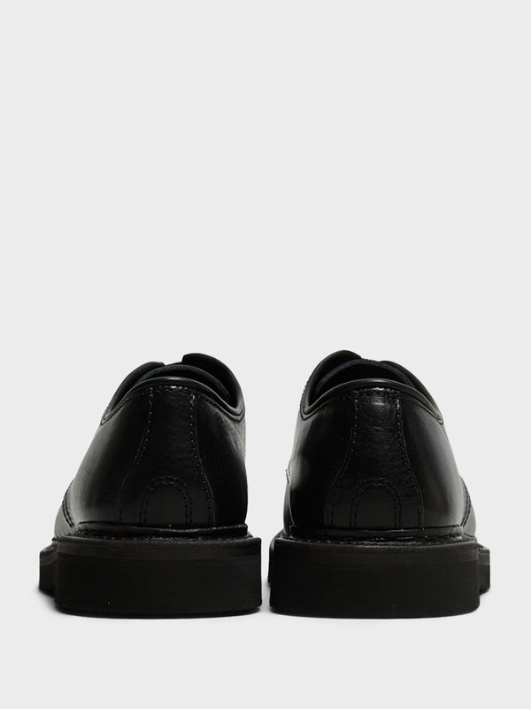 Stoy Tramper Shoe In Black Supple
