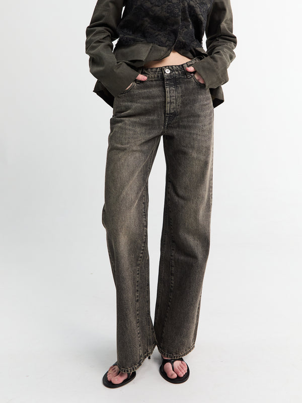 Stoy Treble Cut In Nocturne Dust Wash