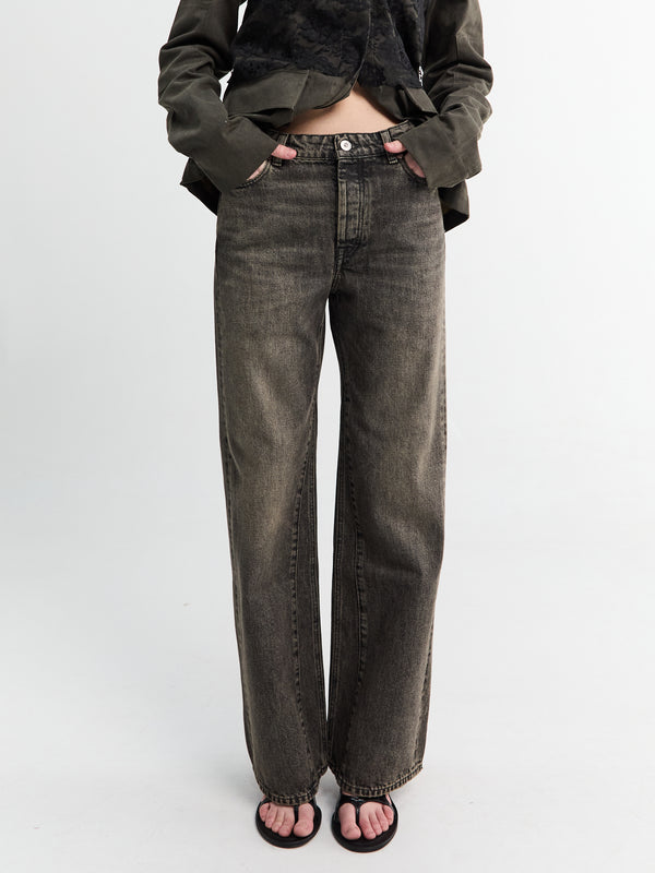 Stoy Treble Cut In Nocturne Dust Wash