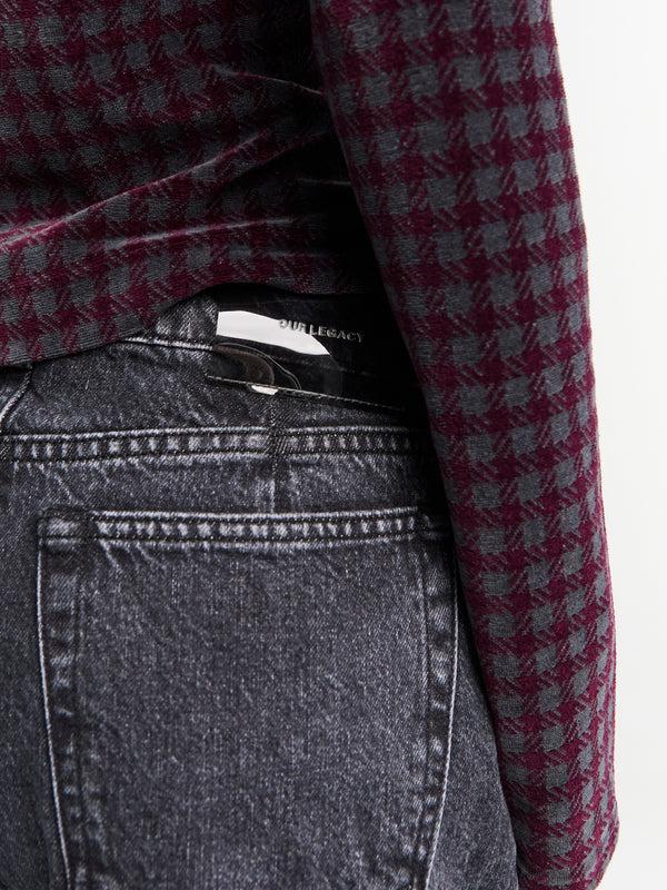 Stoy Treble Cut In Supergrey Wash