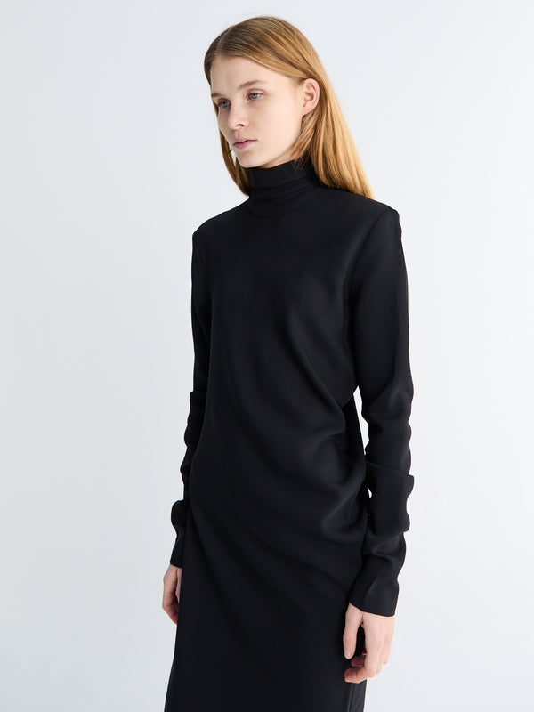 Stoy Twist Dress In Black