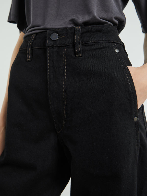 Stoy Twisted Pants In Black