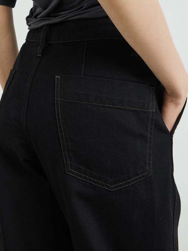 Stoy Twisted Pants In Black