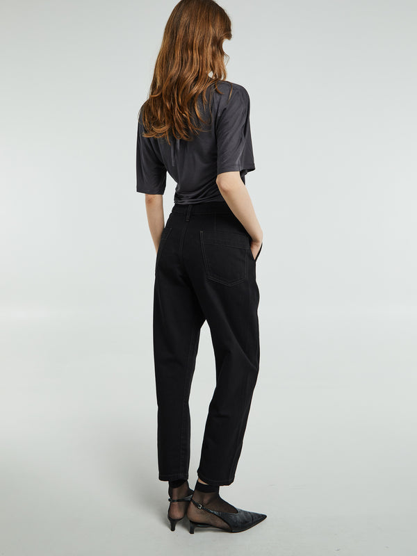 Stoy Twisted Pants In Black