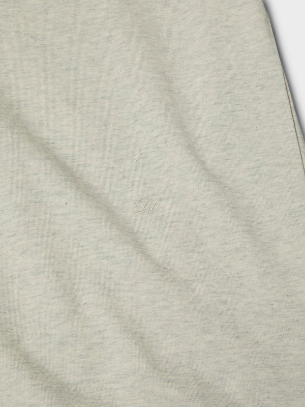 Stoy Unisex Loose T-shirt In Oatmeal Melange