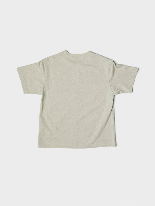 Stoy Unisex Loose T-shirt In Oatmeal Melange