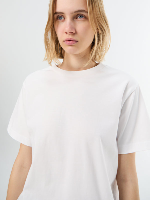 Stoy Unisex Loose T-shirt In White