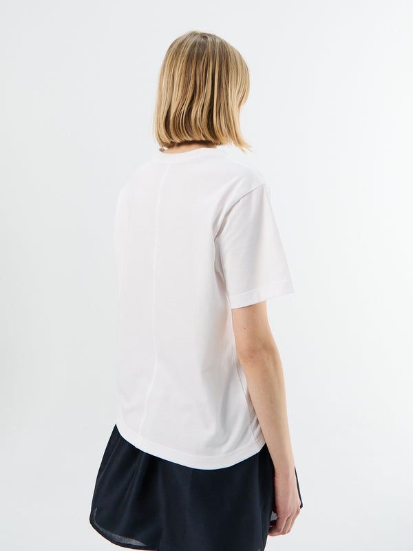 Stoy Unisex Loose T-shirt In White