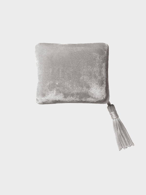 stoy Velvet Jewelry Box in Colombe