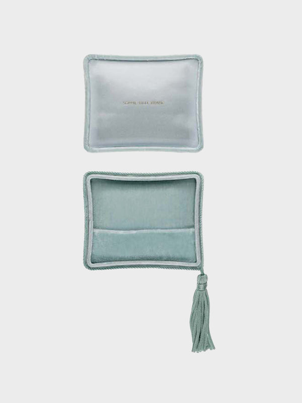 Stoy Velvet Jewelry Box In Nuages