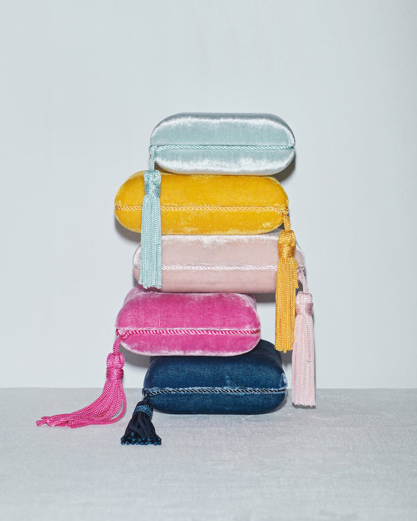 Stoy Velvet Jewelry Box In Nuages