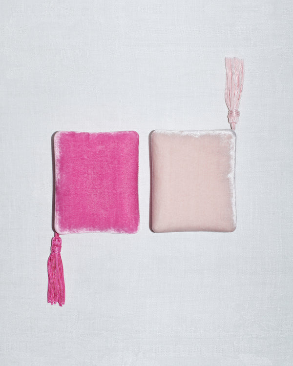 Stoy Velvet Jewelry Box In Pink