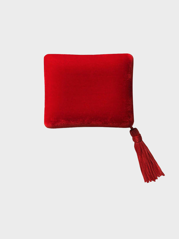 stoy Velvet Jewelry Box in Rouge et Rose