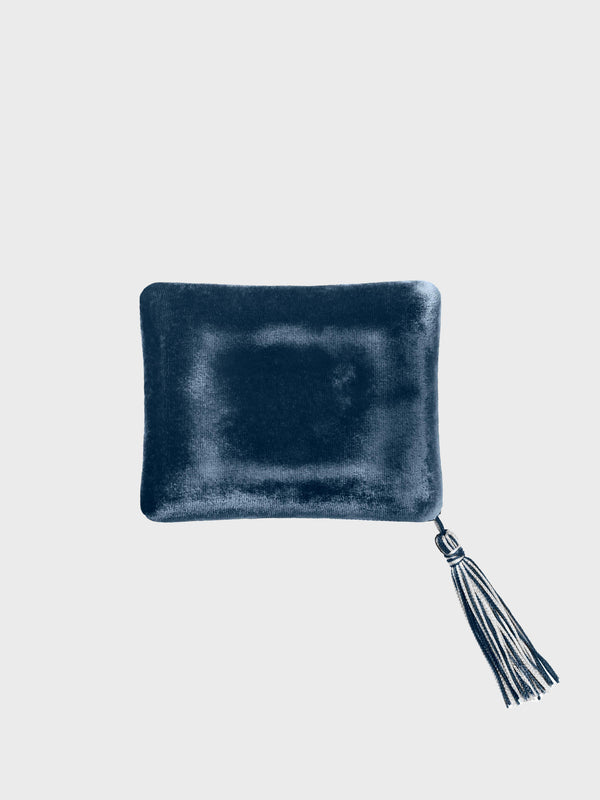 Stoy Velvet Lily Bleu Jewelry Box