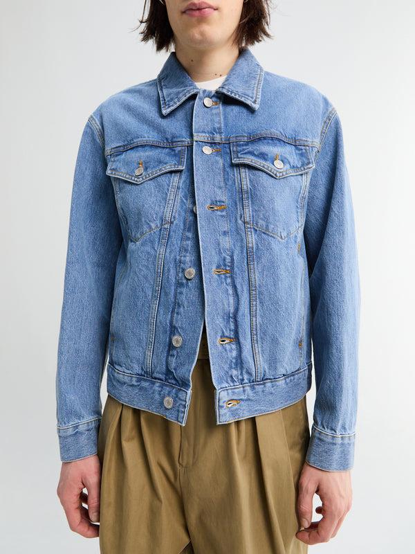 Stoy Vuskin Jacket In Light Blue
