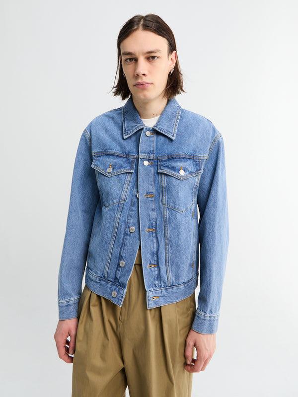 stoy Vuskin Jacket in Light Blue