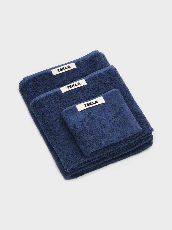 stoy Washcloth in Navy
