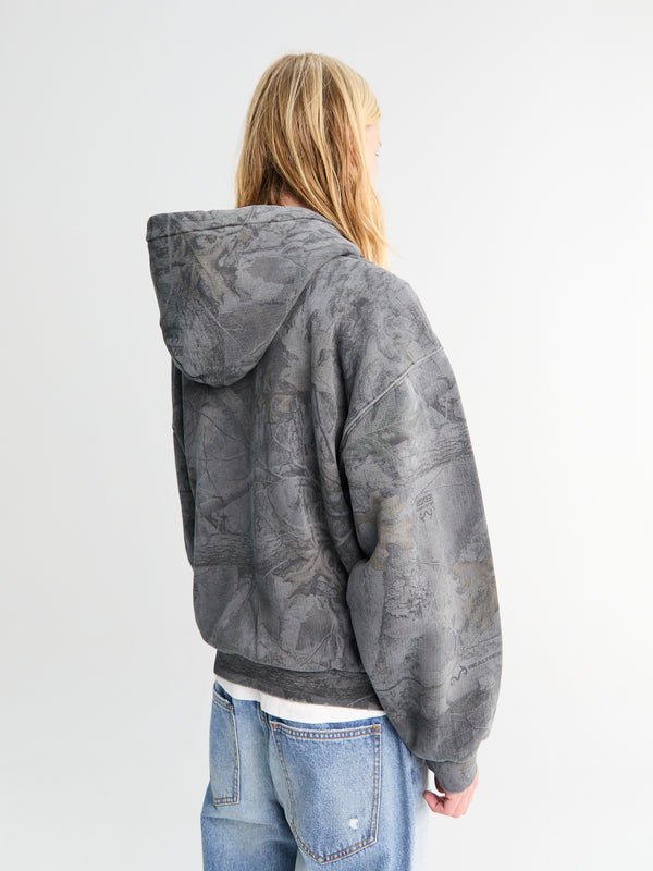 Stoy Washed Realtree Hoodie In Ash