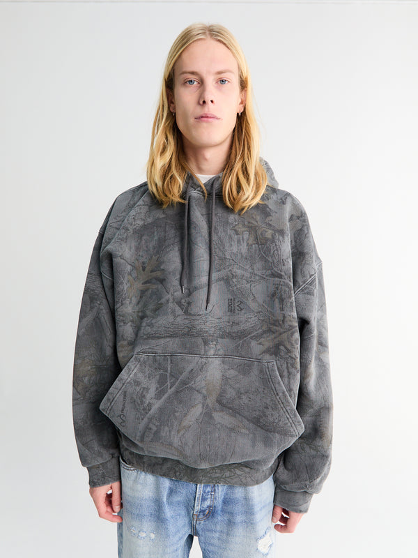 stoy Washed Realtree Hoodie in Ash