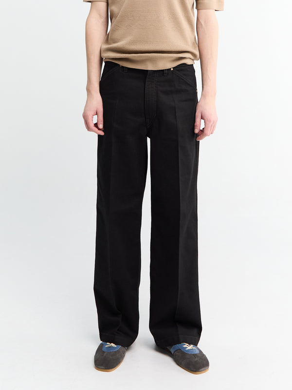 Stoy Wide Pants In Black