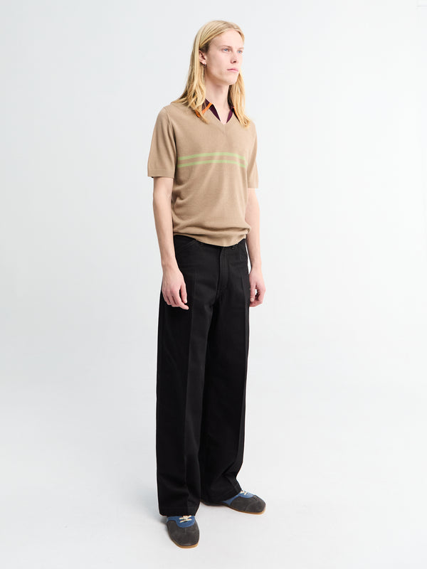 Stoy Wide Pants In Black