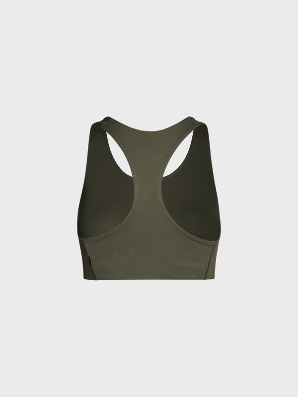 Stoy Women's Balance Bra ND In Dark Olive