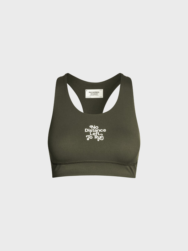 stoy Women's Balance Bra ND in Dark Olive