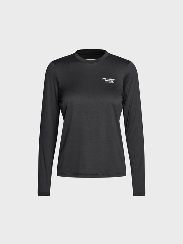 stoy Women's Balance Long Sleeve T-Shirt in Black