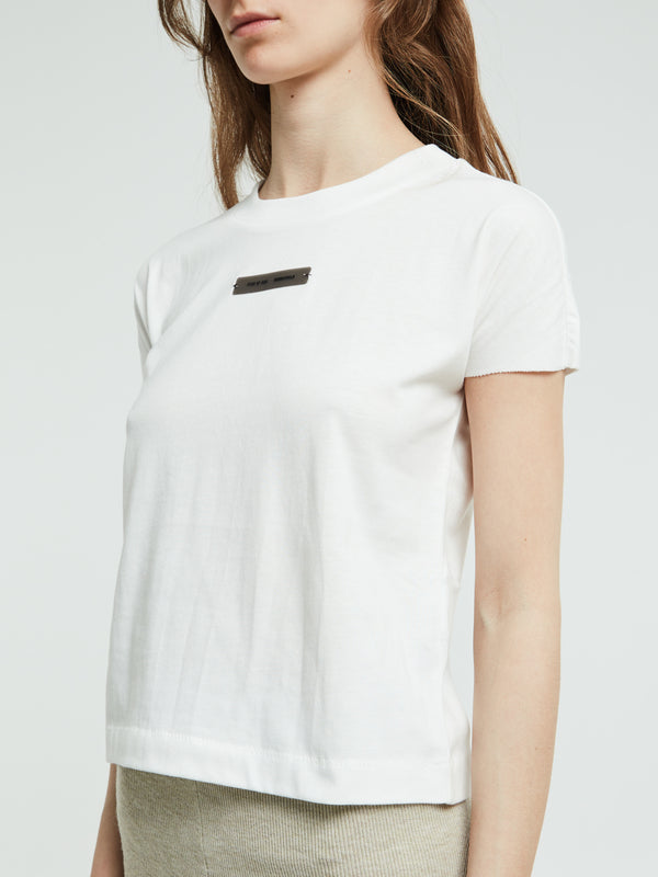 Stoy Women's Cap Sleeve Tee In Bright White