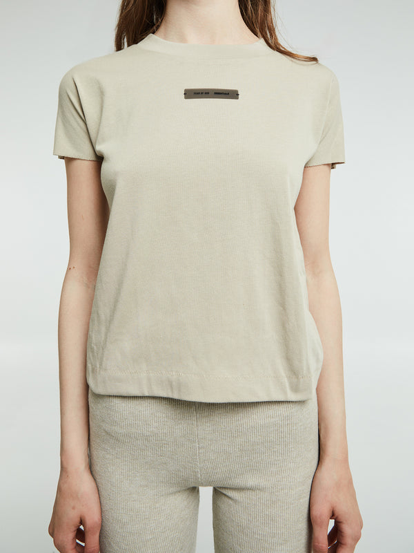stoy Women's Cap Sleeve Tee in Timber
