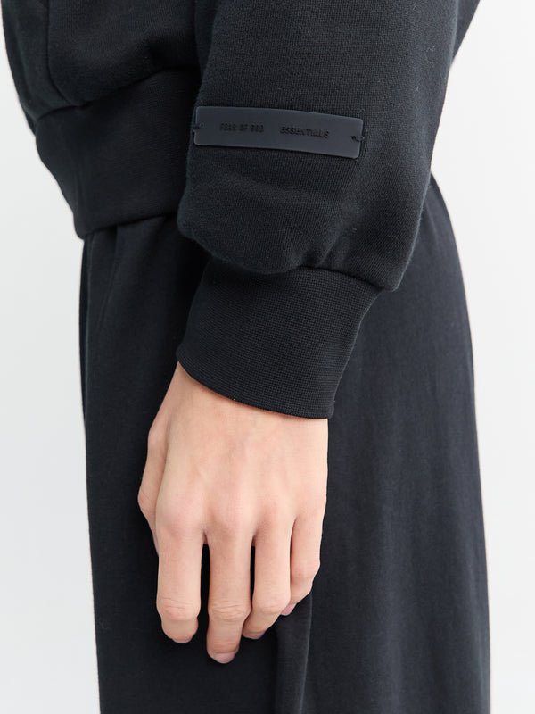 Stoy Women's Classic Fit Hoodie In Jet Black