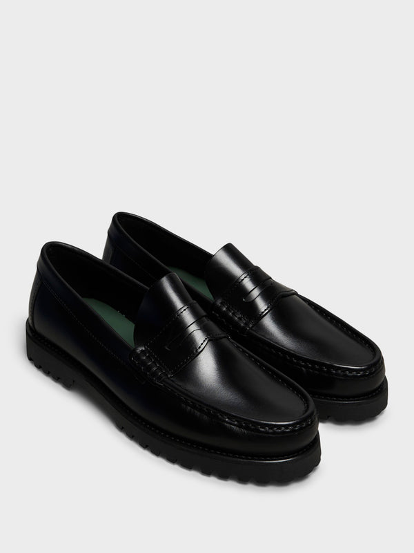 Stoy Womens Lee Loafer In Black
