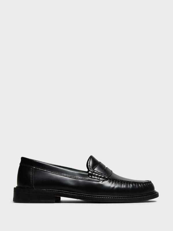 stoy Yardee Mocassin Loafers in Black