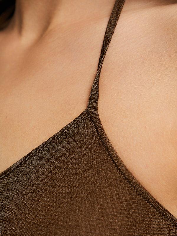 Stoy Zinia Top In Brown