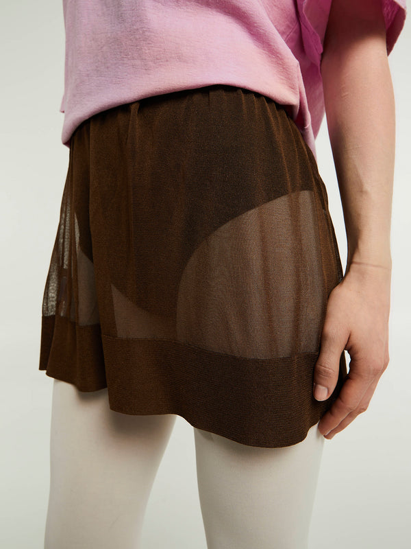 stoy Zunela Skirt in Brown
