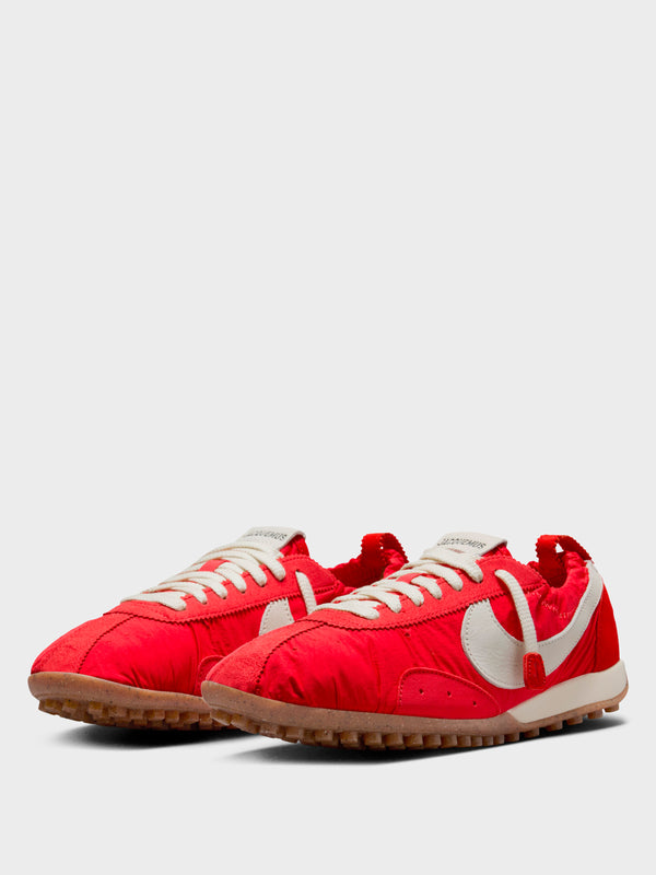 Stoy W Jacquemus Moon Shoe SP Sneakers In University Red Cashmere Bicycle Yellow Gum Light Brown Stormblue And Hydrogen Blue