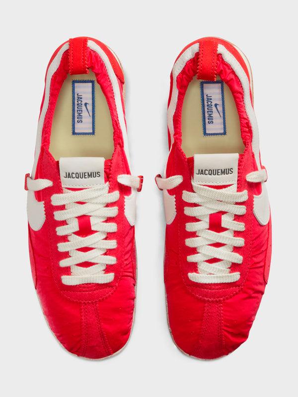 Stoy W Jacquemus Moon Shoe SP Sneakers In University Red Cashmere Bicycle Yellow Gum Light Brown Stormblue And Hydrogen Blue