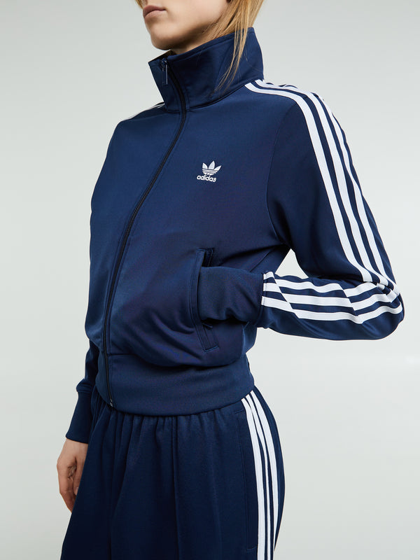 stoy Women's Adicolor Classics Firebird Track Top in Night Indigo