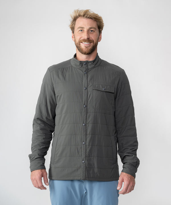 Strafe Outerwear M's Highlands Shirt Jacket Charcoal
