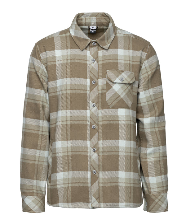 strafe outerwear M's Mountain Time Flannel Timberwolf
