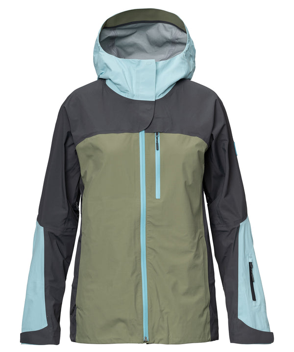 Strafe Outerwear Meadow 3L Shell Jacket Blackout Tie Dye