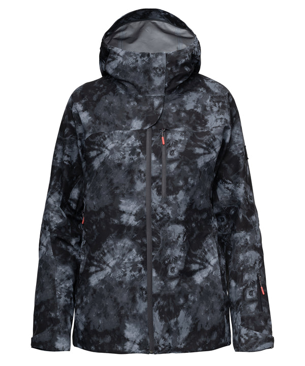 strafe outerwear Meadow 3L Shell Jacket Blackout Tie Dye
